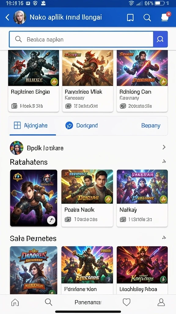 Screenshot saat pemain meraih skor tinggi di leaderboard.