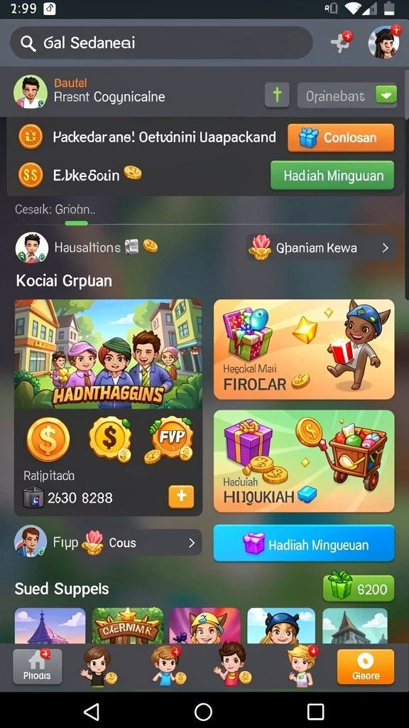 Tampilan antarmuka yang menarik dan mudah digunakan.