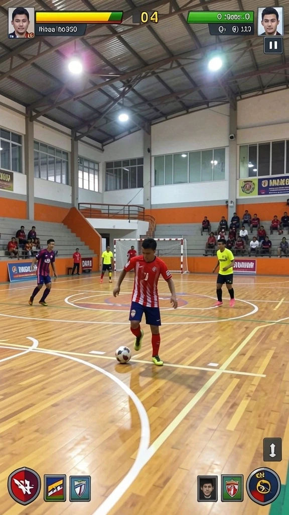 Menu pilihan karakter yang beragam dan unik.