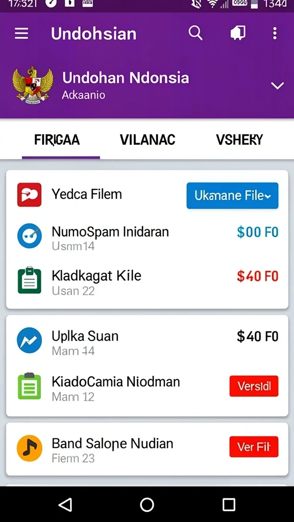 Tampilan antarmuka yang intuitif dan mudah digunakan.
