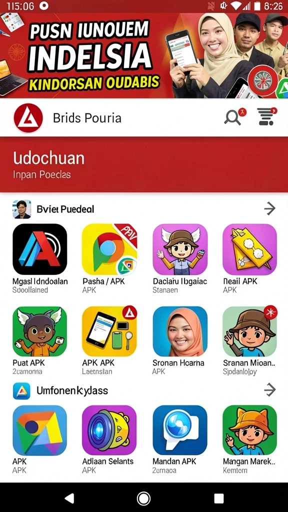 Karakter menawan dengan desain yang menarik.