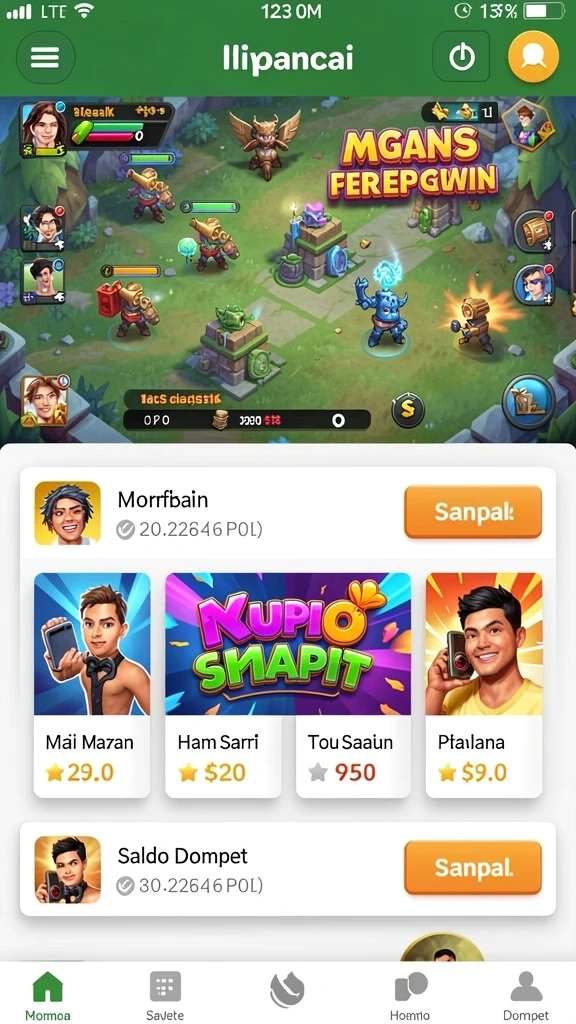 Gameplay yang seru dengan tantangan beragam.