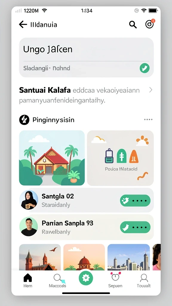 Tampilan awal AT777 yang menawan dan mudah dinavigasi.