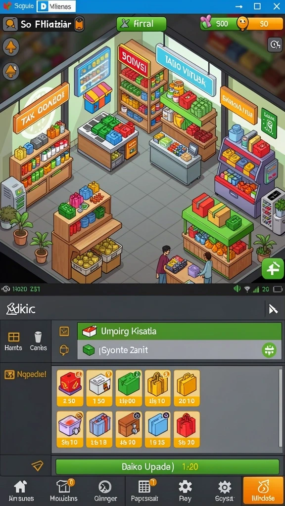 Level yang menantang membuat pengalaman semakin seru.