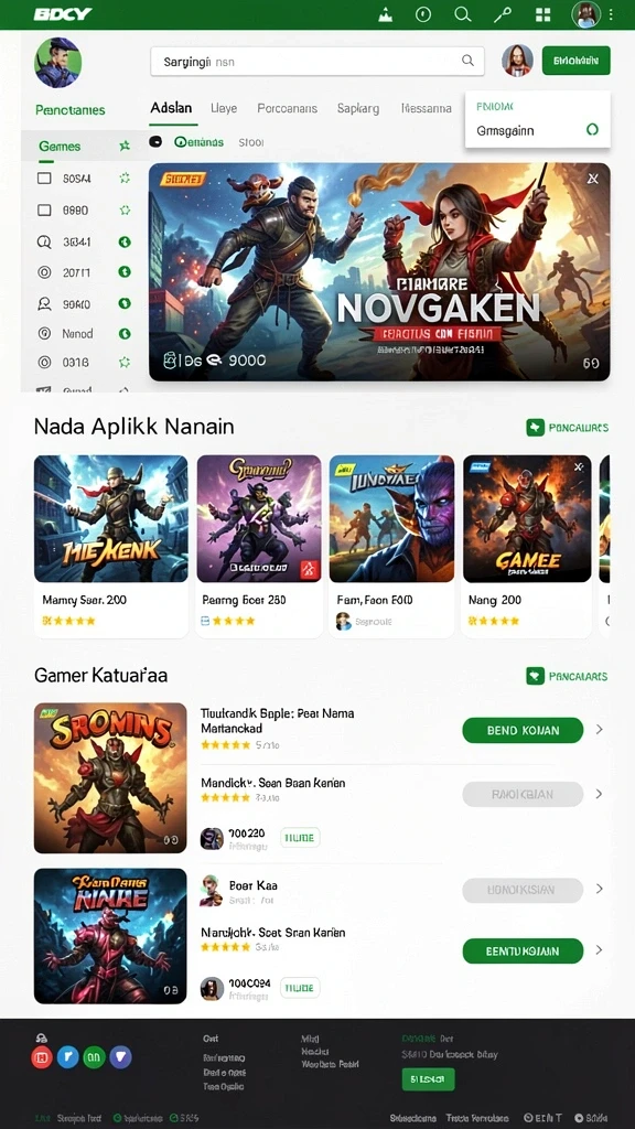 Tampilan level baru yang penuh warna dan menantang.