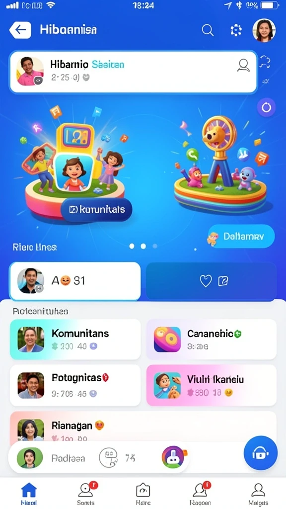 Tampilan antarmuka BOWO77 yang menarik dan mudah dipahami.
