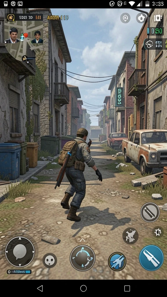 Screenshot menampilkan mode permainan kompetitif.
