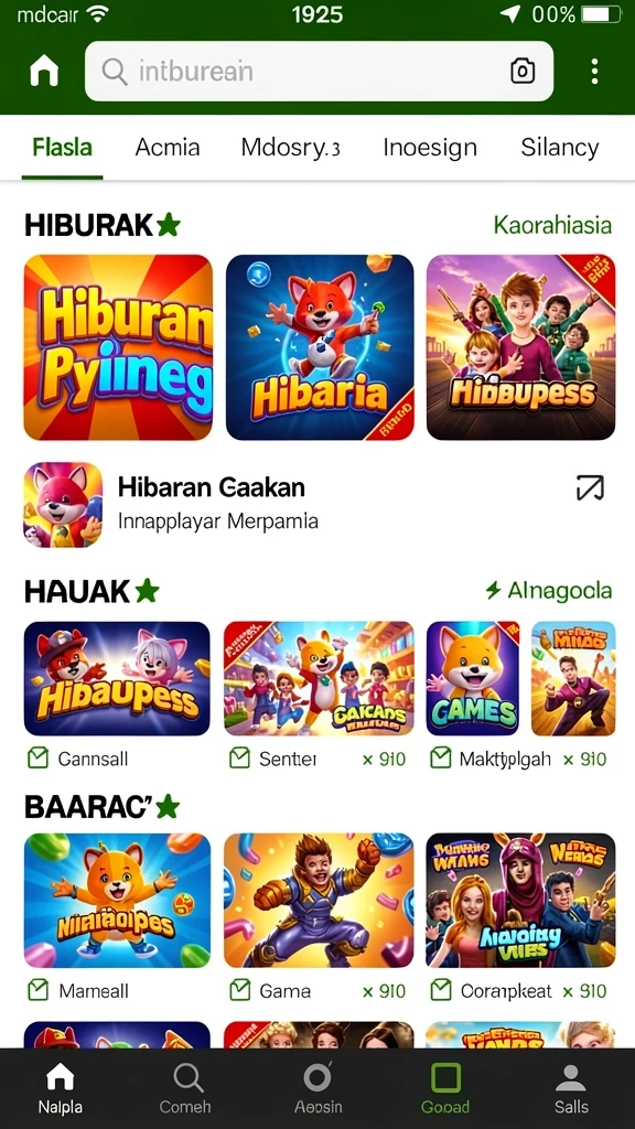Tampilan antarmuka pengguna yang intuitif.