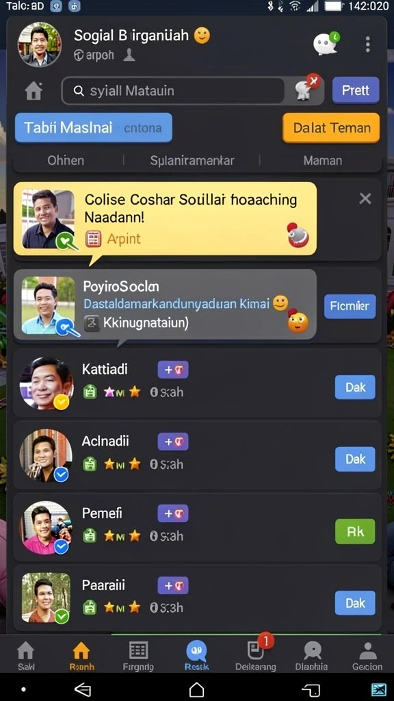 Event mingguan yang menyenangkan dengan hadiah menarik.