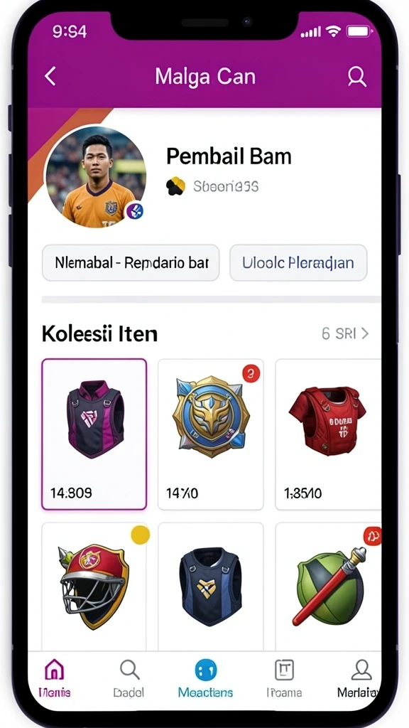 Sistem upgrade karakter yang menarik.
