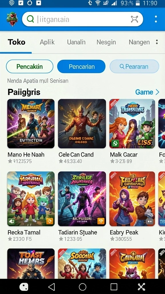 Level baru yang menantang membuat game semakin seru!