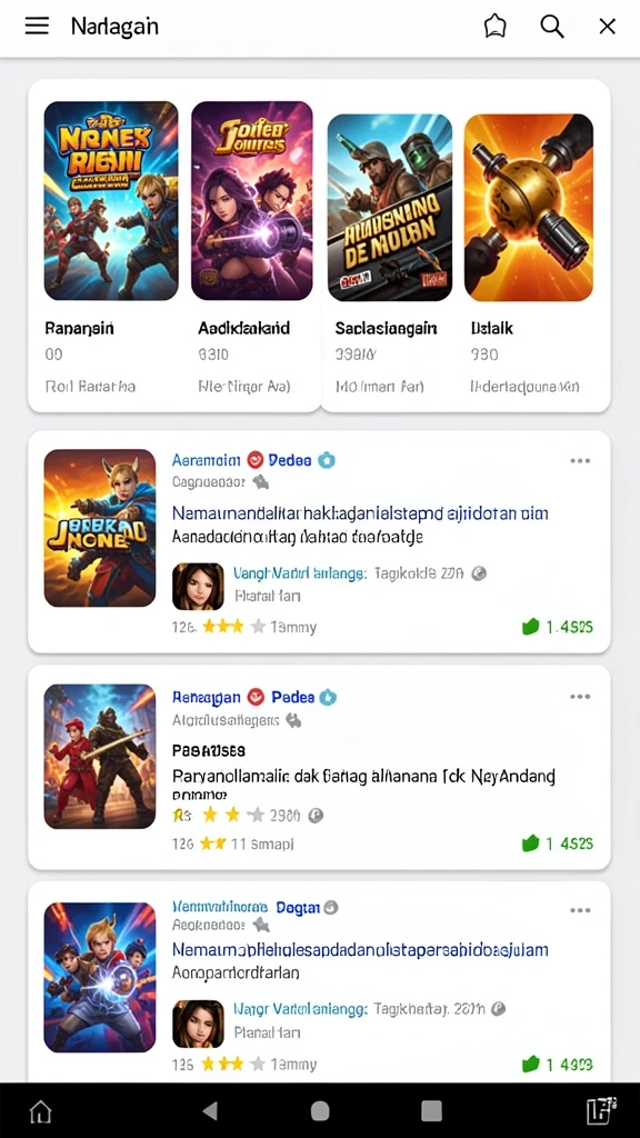 Antarmuka yang menarik dan mudah digunakan.