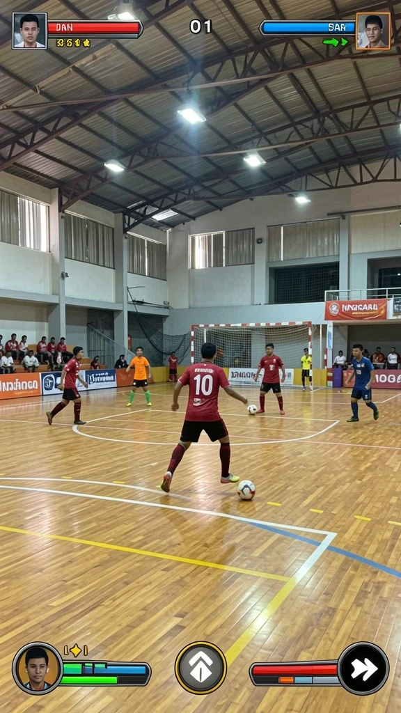 Fitur analisis yang membantu pemain membuat strategi.