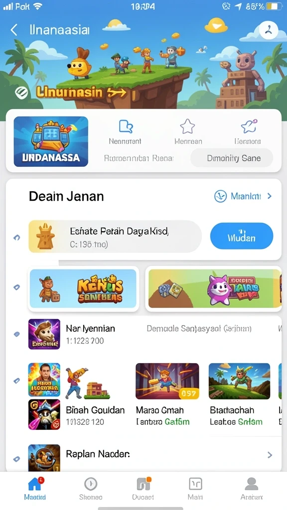 Screenshot fitur bonus yang menguntungkan bagi pemain.