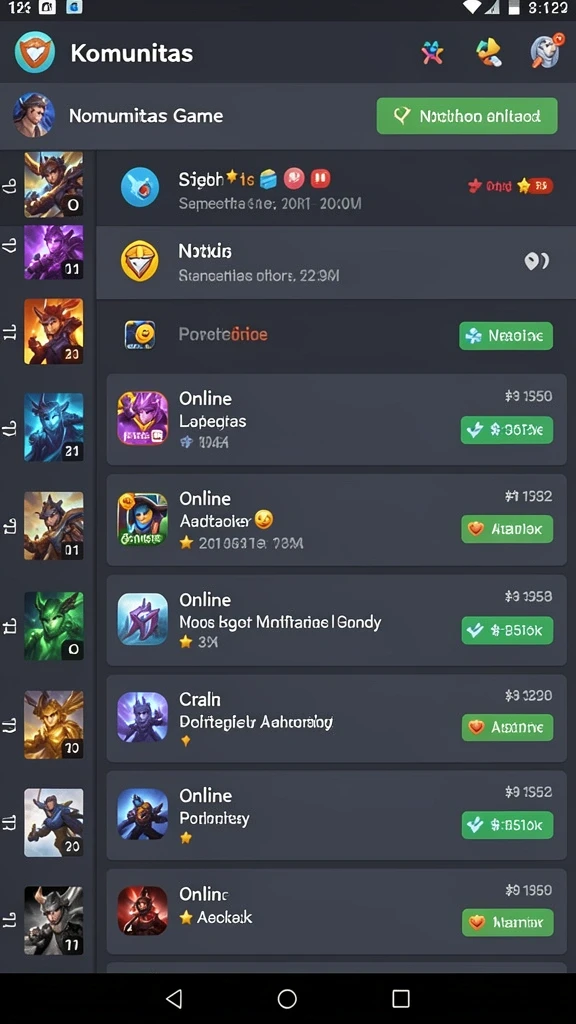 Grafik keuangan yang jelas dan informatif.