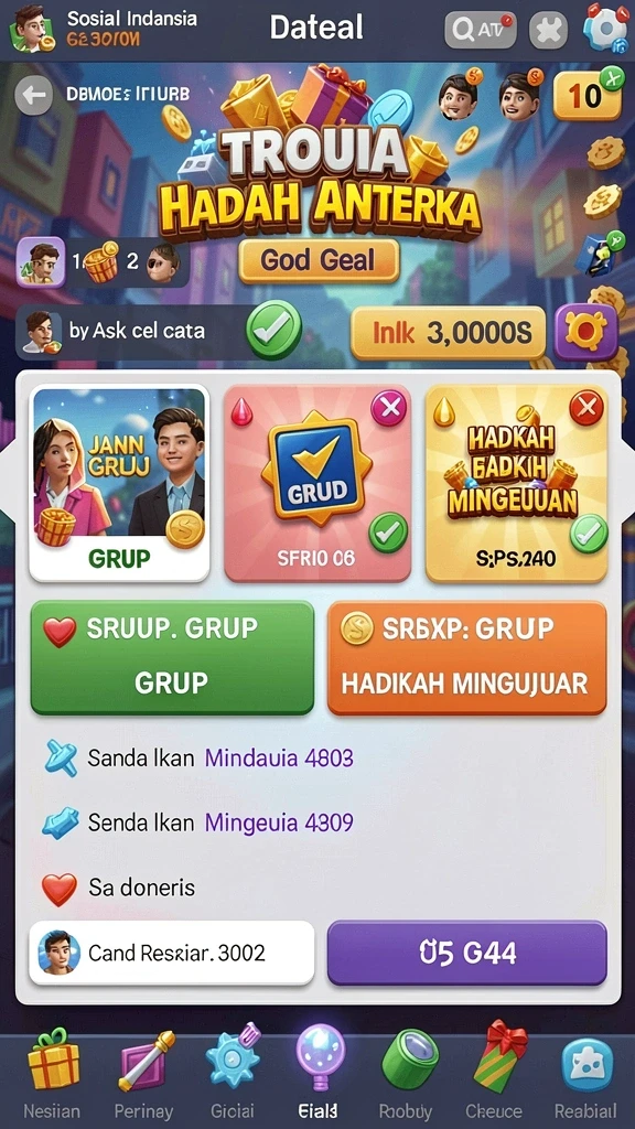 Screenshot menampilkan beragam pilihan permainan togel yang tersedia.