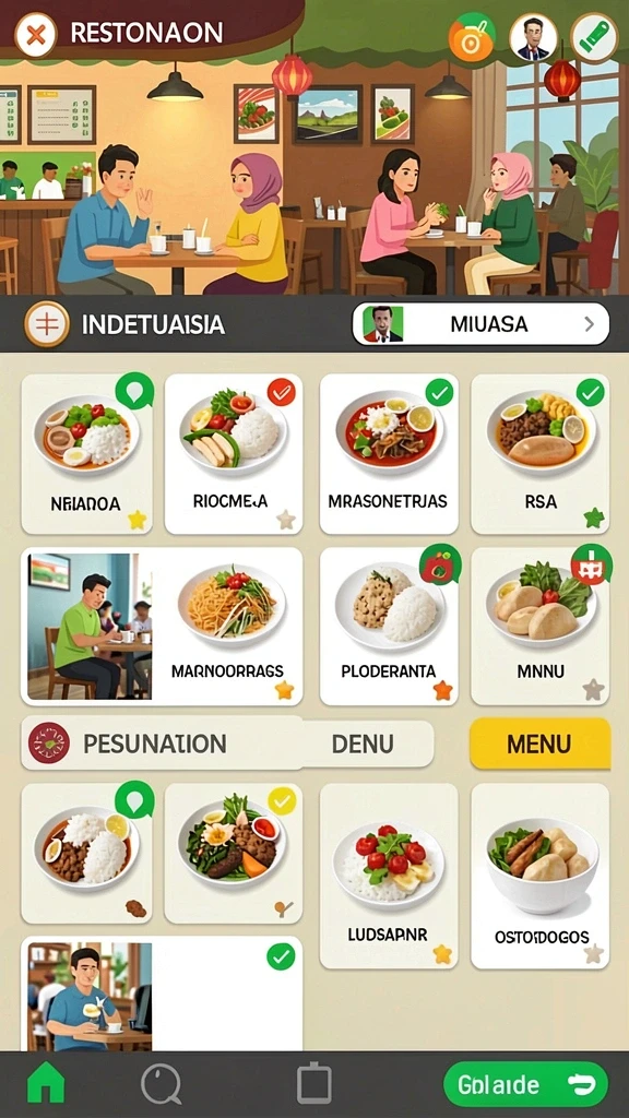 Pengalaman bermain yang mengasyikkan dan seru.