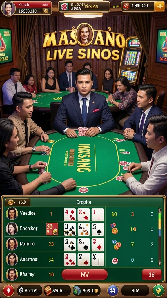 Tampilan karakter yang dapat dipilih dalam PENITI4D.