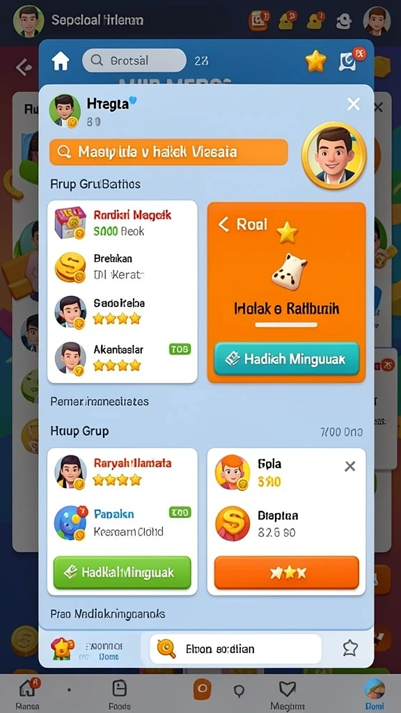 Antarmuka pengguna yang intuitif dan mudah digunakan.
