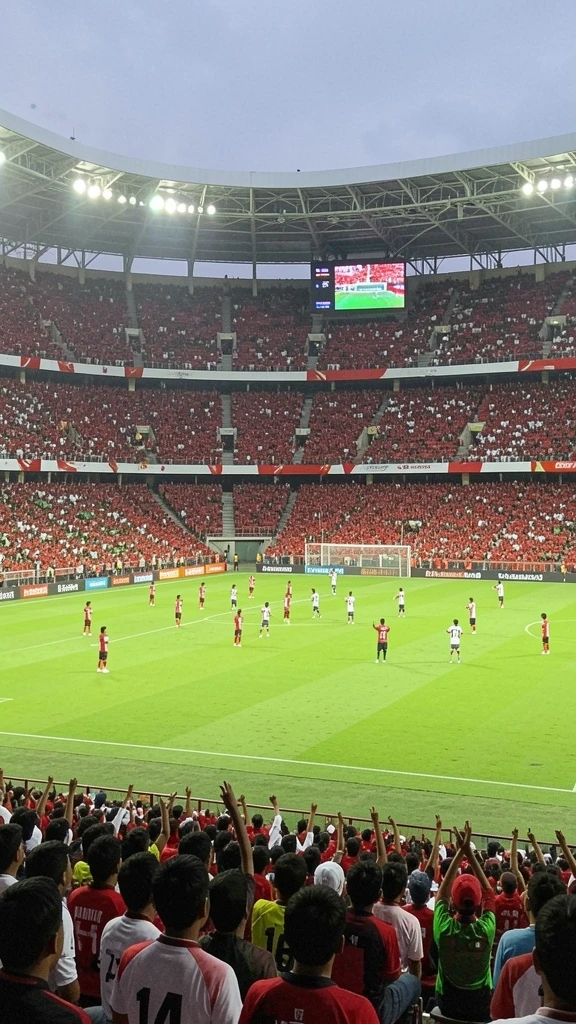 Contoh permainan mendebarkan di level yang lebih tinggi.