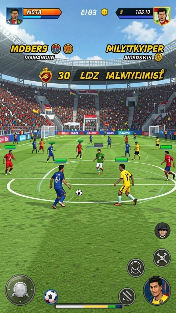 Screenshot menunjukkan mode permainan yang berbeda dalam RPOK.