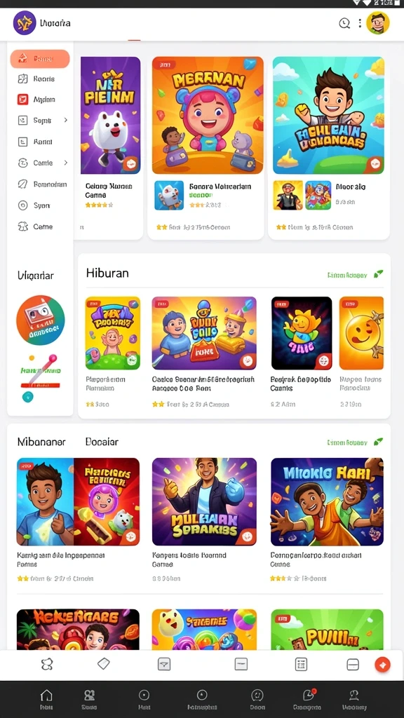 Sistem reward yang membuat permainan semakin seru.