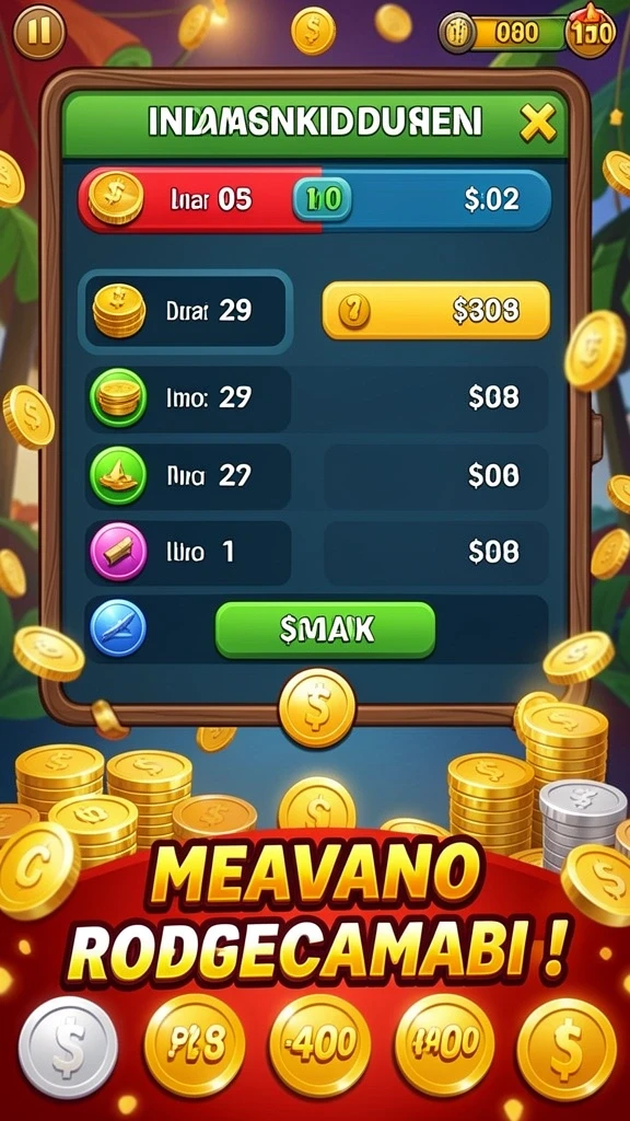 Fitur bonus yang menarik dan menguntungkan.