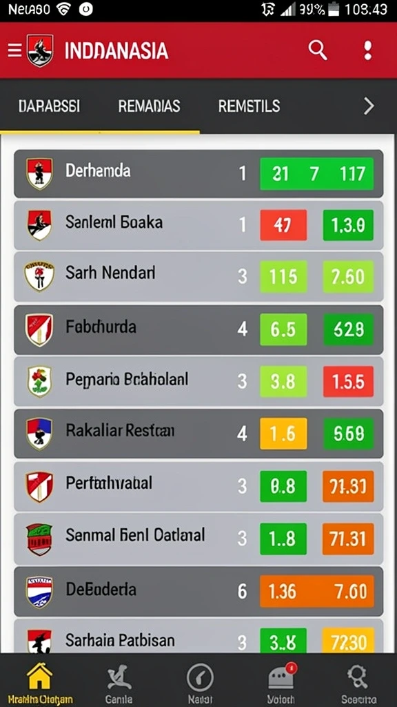 Antarmuka pengguna yang intuitif dan menarik.