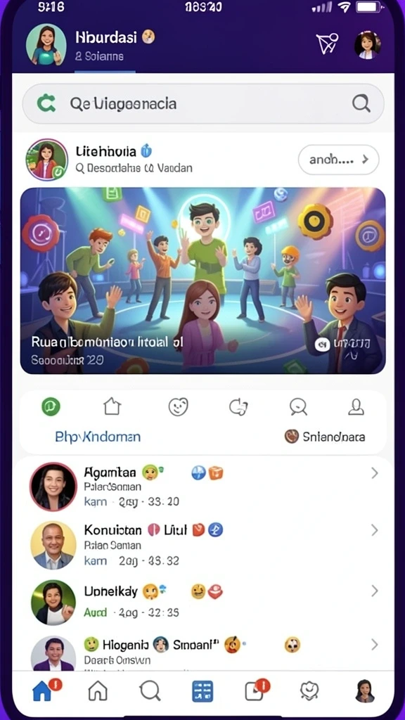 Screenshot menunjukkan pemandangan menakjubkan dari dunia YAGAOHEN.
